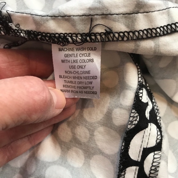 Polka Dot Pencil Skirt Size 6 FREE SHIPPING - Picture 7 of 7